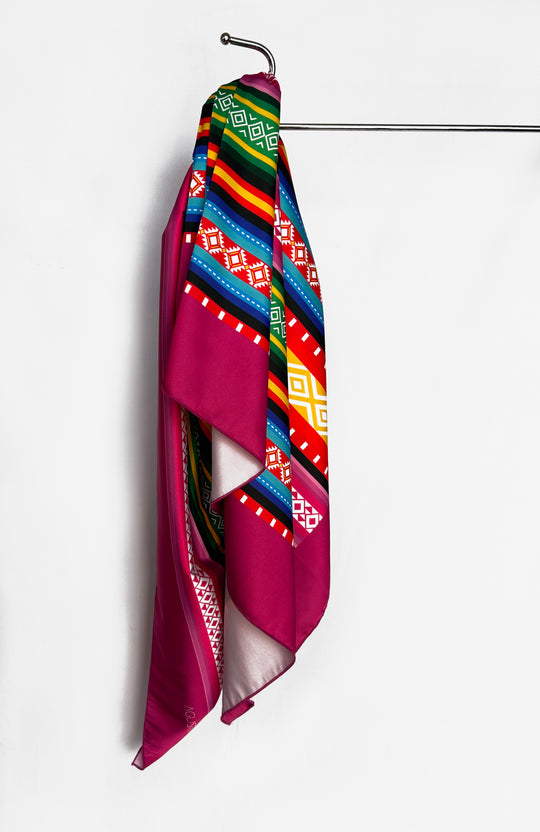 AGUSTINA - SQUARE SCARF "MANTA"