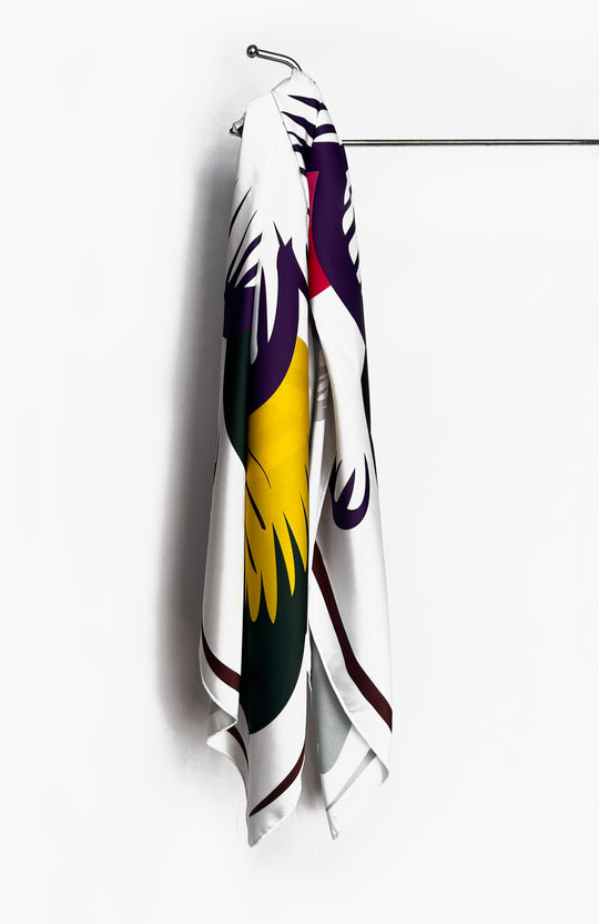 AGUSTINA - SQUARE SCARF "RETABLO"