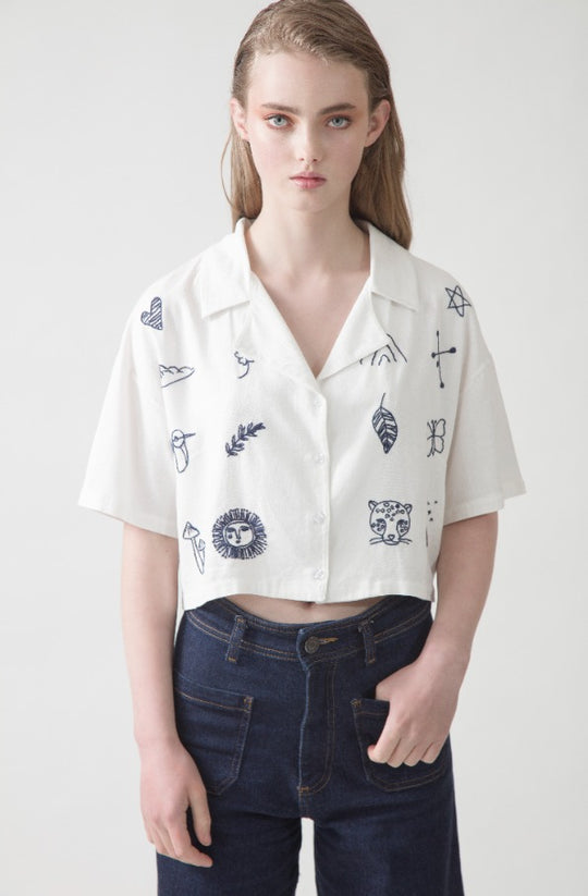 AGUSTINA - CAMISETA CROP ARMINDA PRE-ORDEN