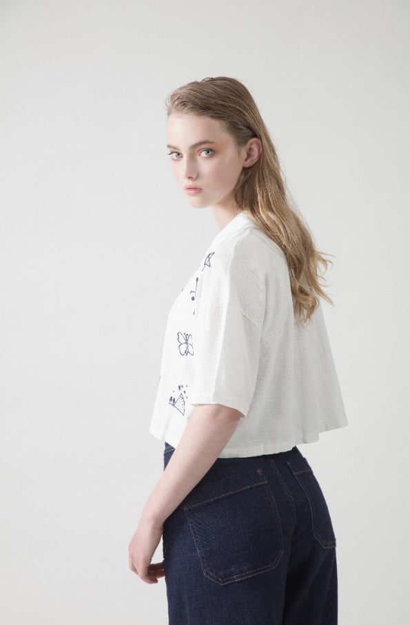 AGUSTINA - CAMISETA CROP ARMINDA PRE-ORDEN