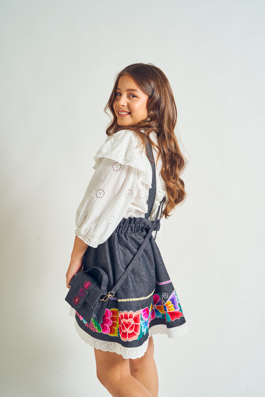 DOROTEA SHOULDER STRAP SKIRT - Pre Order