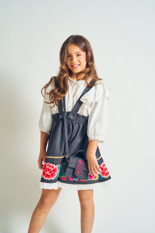 DOROTEA SHOULDER STRAP SKIRT - Pre Order