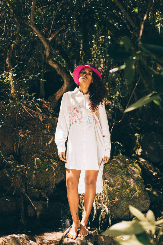 AGUSTINA - NOQA KASHANI LONG SLEEVE BLOUSE