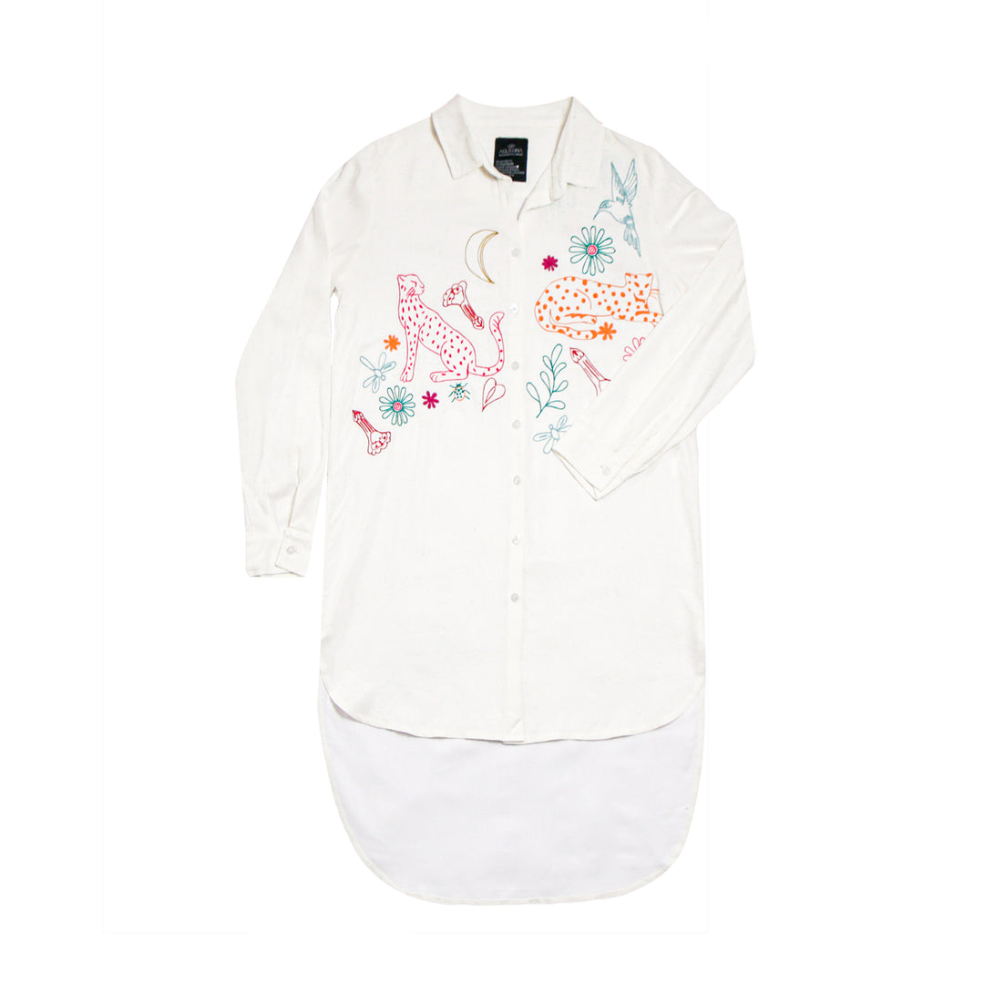 AGUSTINA - NOQA KASHANI LONG SLEEVE BLOUSE