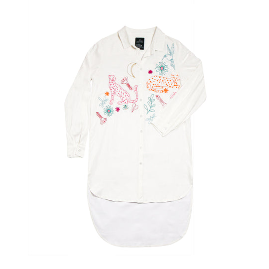 AGUSTINA - NOQA KASHANI LONG SLEEVE BLOUSE