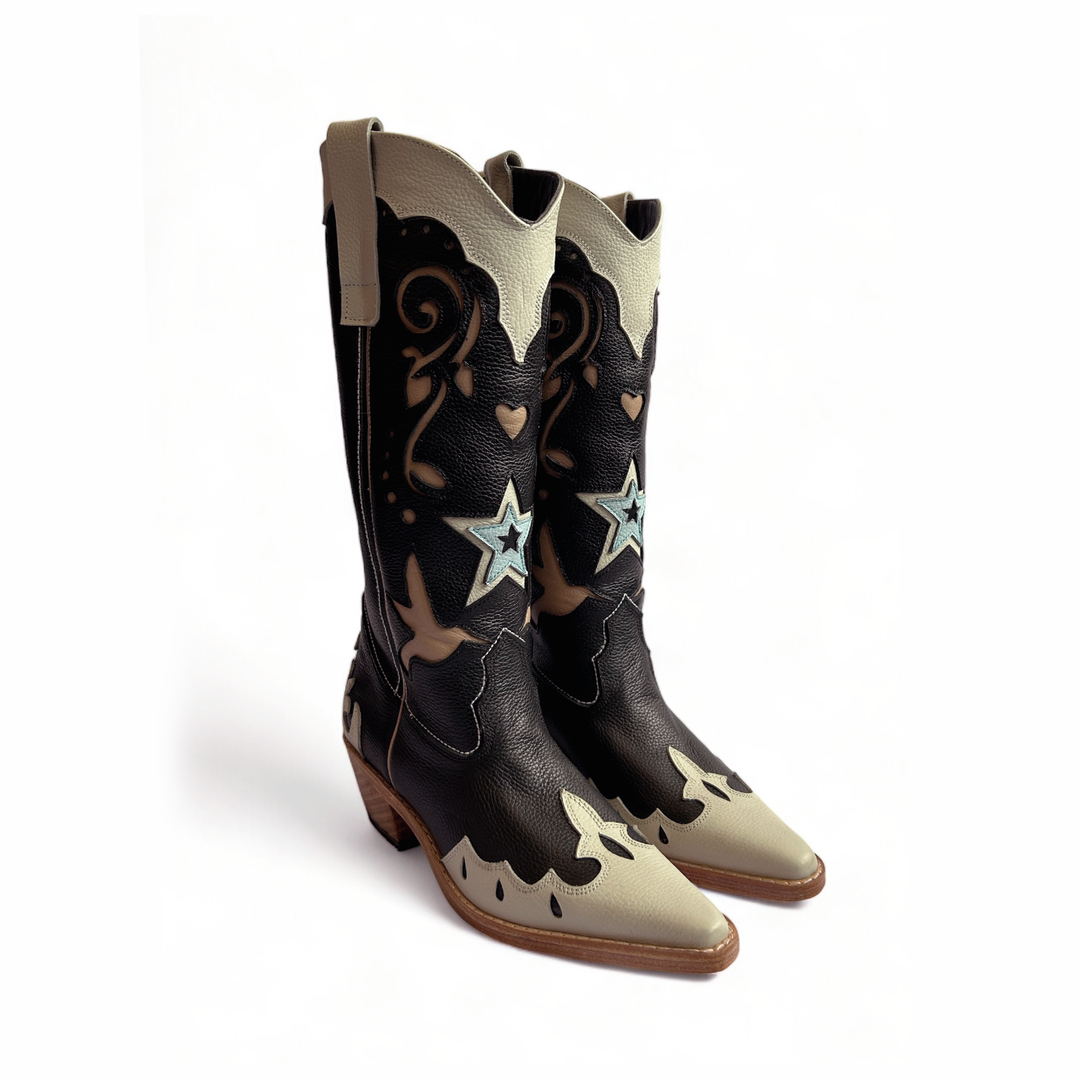 CHUMBI BLACK BOOTS