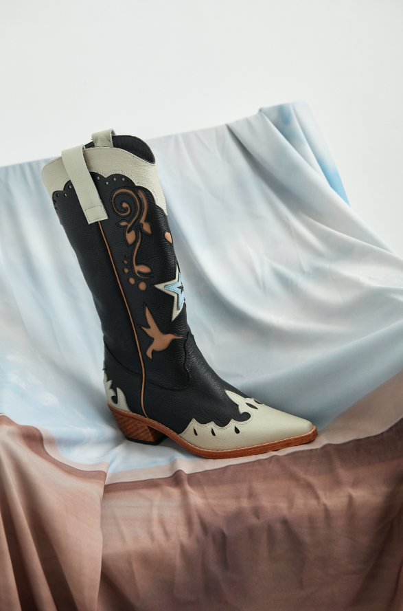 CHUMBI BLACK BOOTS
