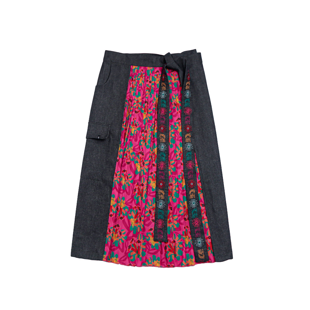 NOQA KASHANI ASSYMETRICAL SKIRT - Pre Order