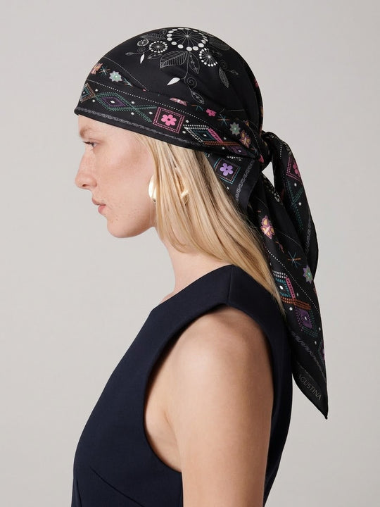 SQUARE SCARF "TINTA"