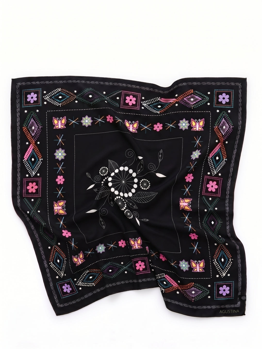 SQUARE SCARF "TINTA"