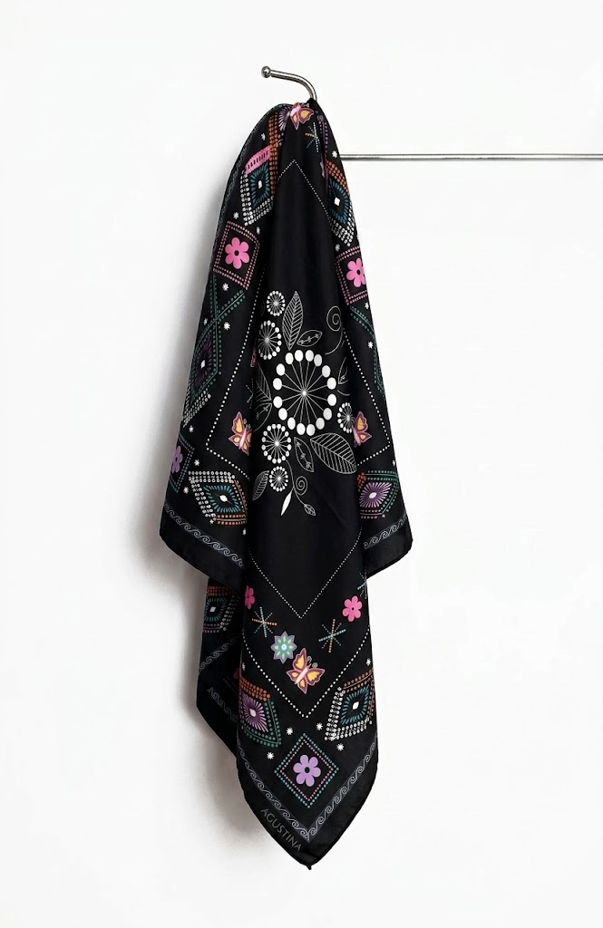 SQUARE SCARF "TINTA"