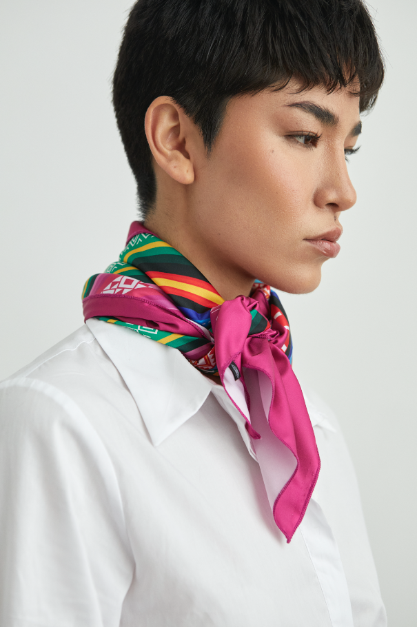 AGUSTINA - SQUARE SCARF "MANTA"