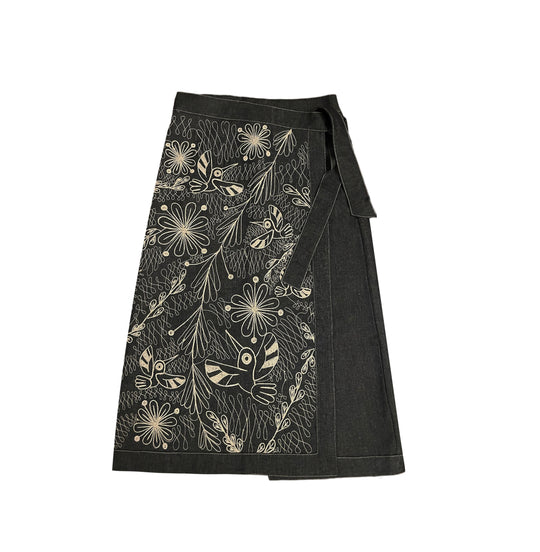 AGUSTINA - FALDA CRUZADA ASIMÉTRICA QENTE - PEDIDOS ANTICIPADOS