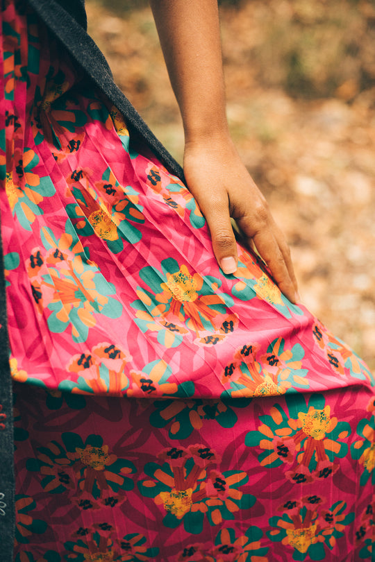 NOQA KASHANI ASSYMETRICAL SKIRT - Pre Order