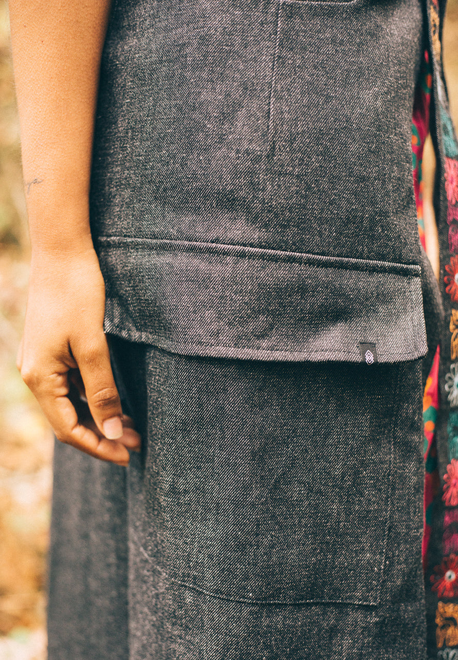 NOQA KASHANI ASSYMETRICAL SKIRT - Pre Order
