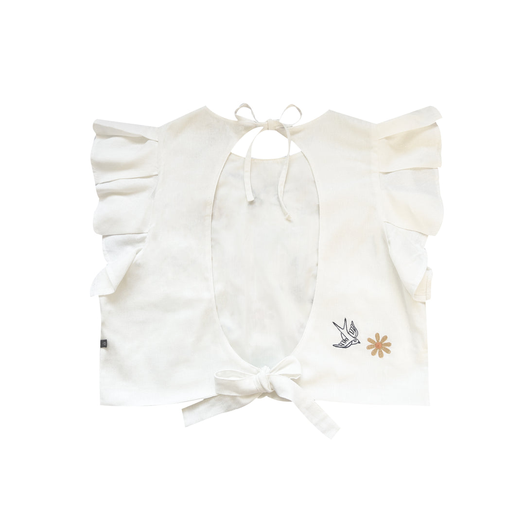 AGUSTINA - CAMISA CORTA GOLONDRINA - COLECCIÓN NOQA KASHANI