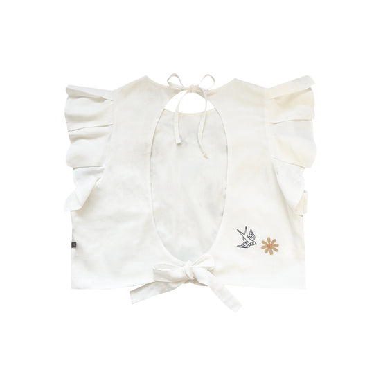 AGUSTINA - CAMISA CORTA GOLONDRINA - COLECCIÓN NOQA KASHANI