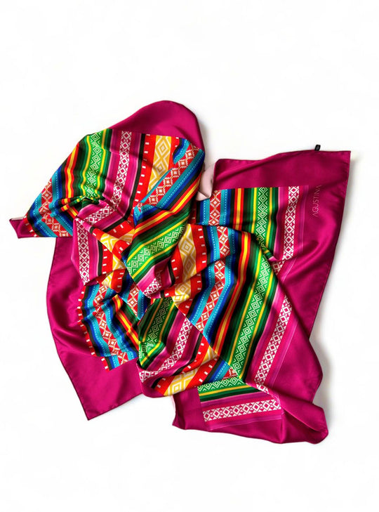 AGUSTINA - SQUARE SCARF "MANTA"