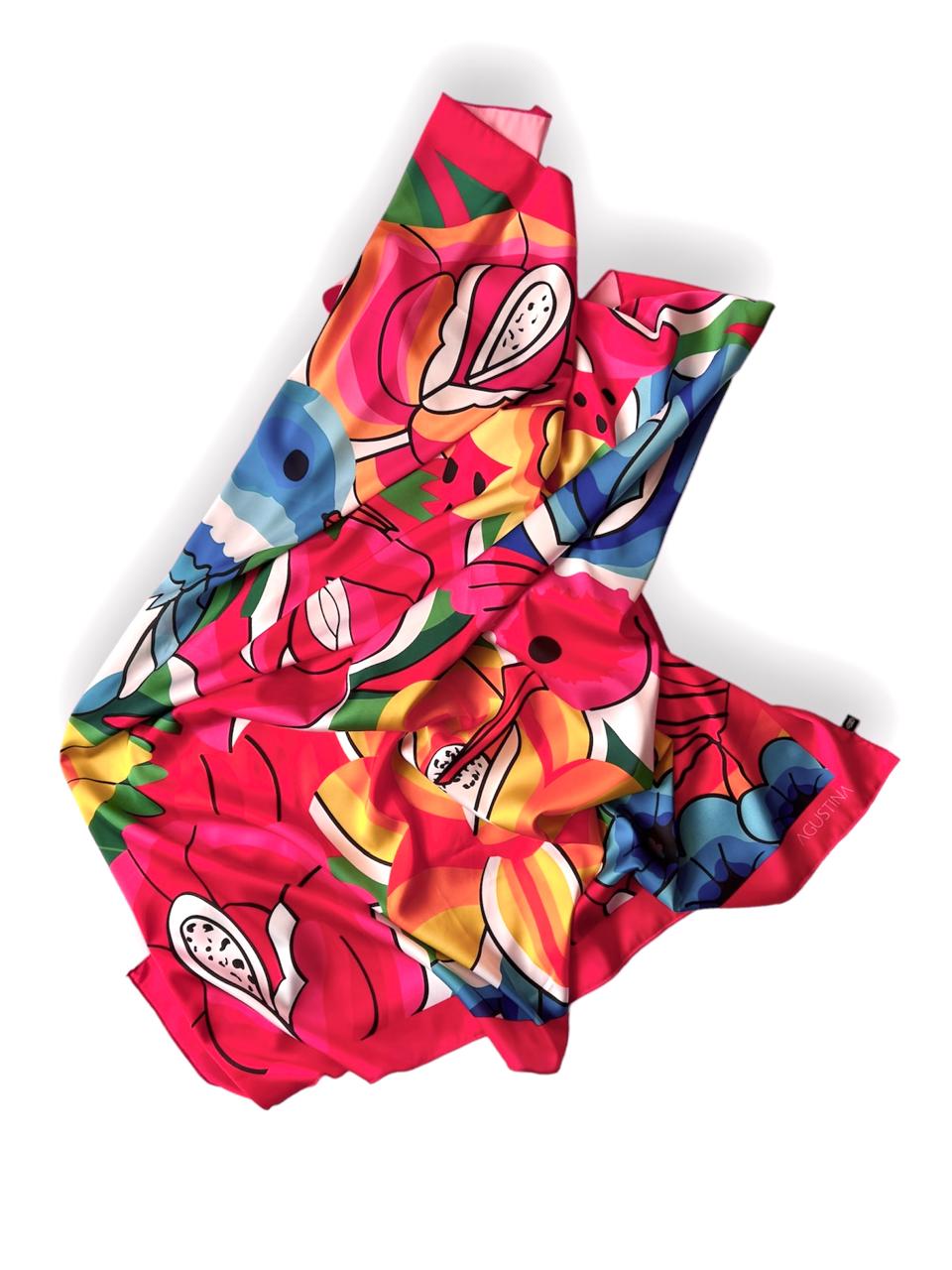 AGUSTINA - SQUARE SCARF "HUANCAYO"