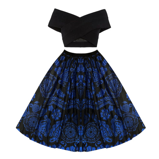 AGUSTINA - SPECIAL POLLERA AND CROP TOP SET - CHUMBIVILCAS // PRE-ORDERS