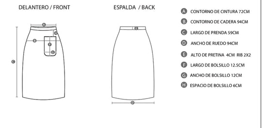 AGUSTINA - Falda HUAYTA