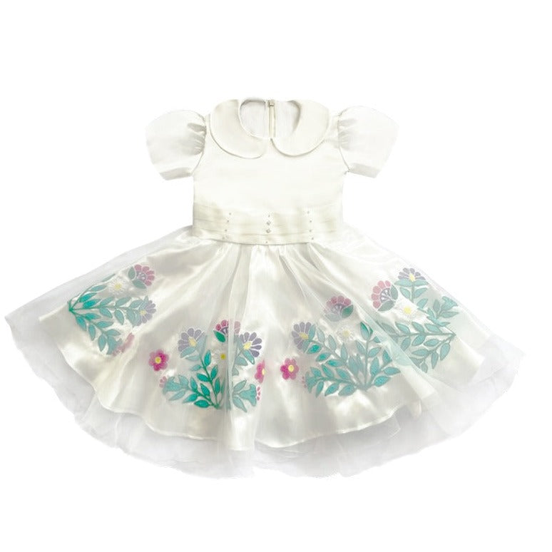 FREJA BAPTISM DRESS FOR GIRLS - Pre Order