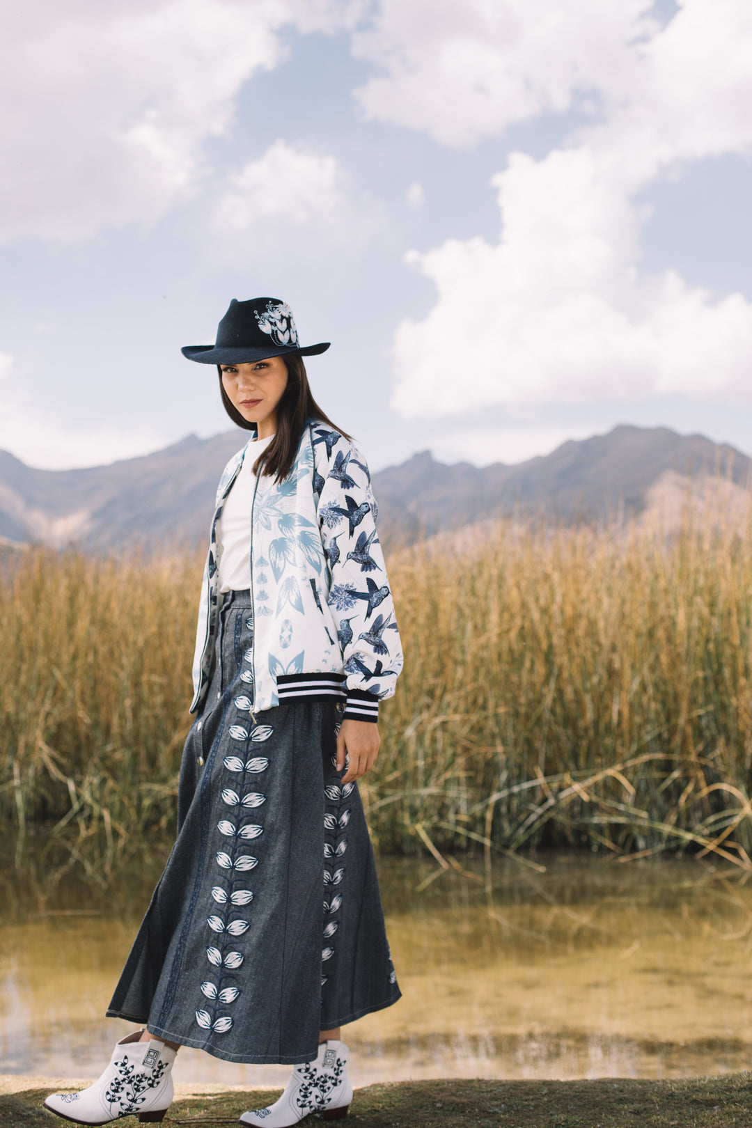 AGUSTINA - MAXI FALDA QOCHA PALLAY - 2022 - PRE-ORDENES