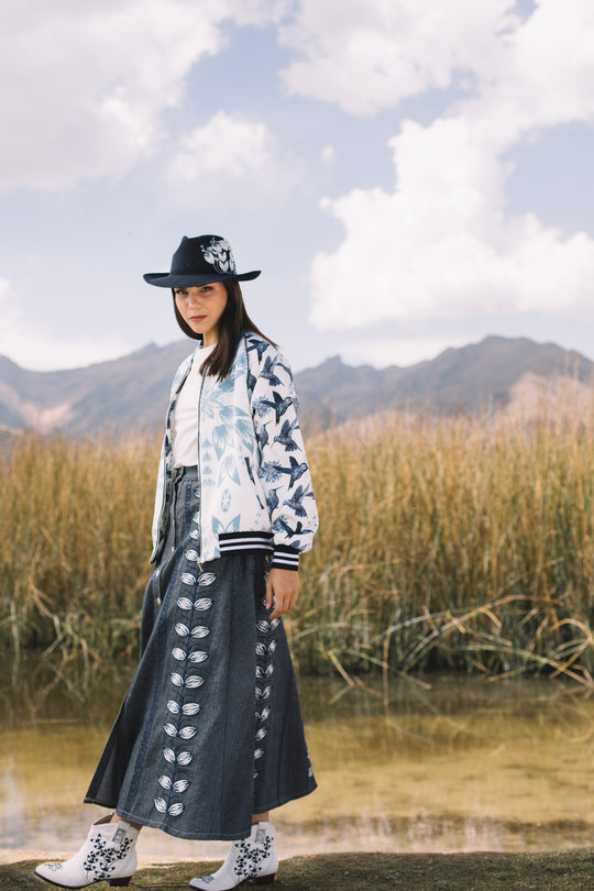 AGUSTINA - MAXI FALDA QOCHA PALLAY - 2022 - PRE-ORDENES