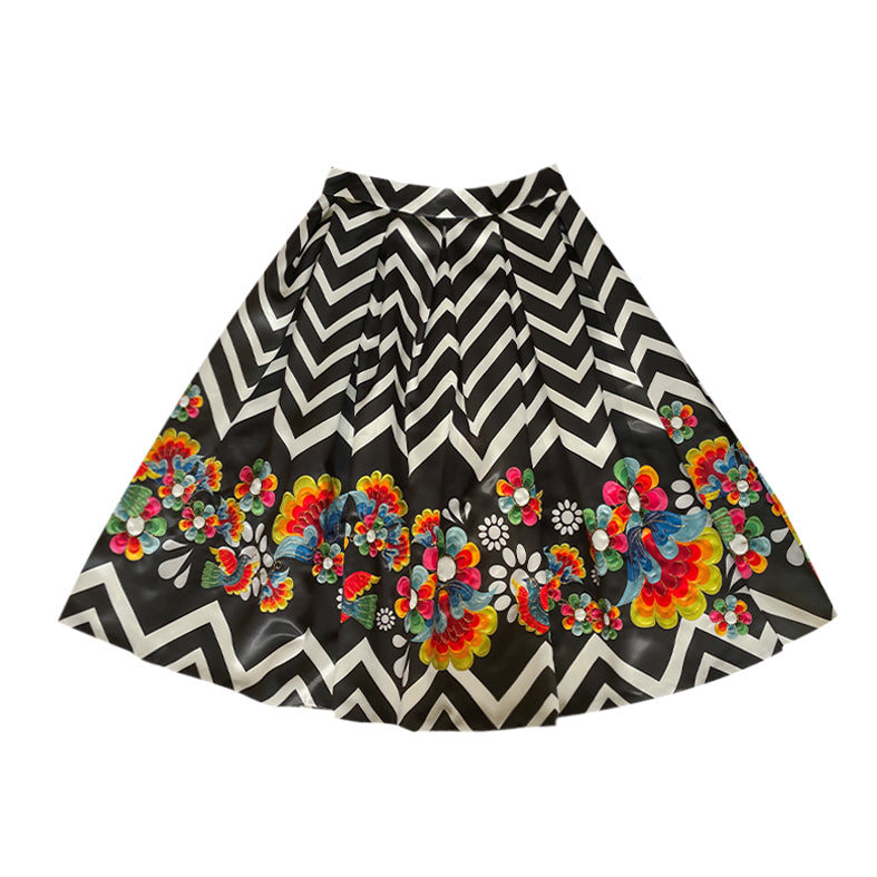 FLORAL PRINTED SKIRT - Pre order