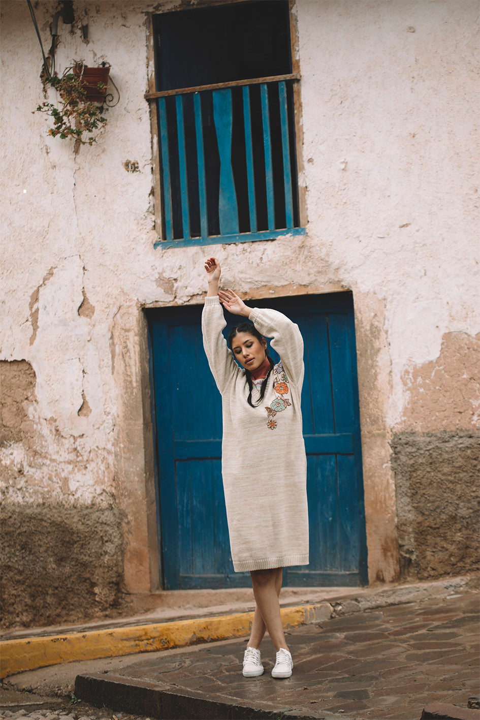 HUAYTA MAXI SWEATER
