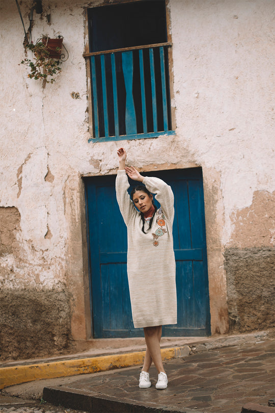HUAYTA MAXI SWEATER