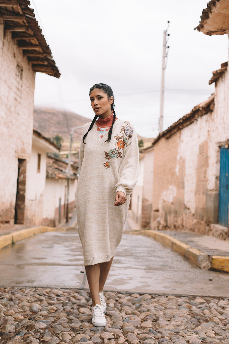 HUAYTA MAXI SWEATER