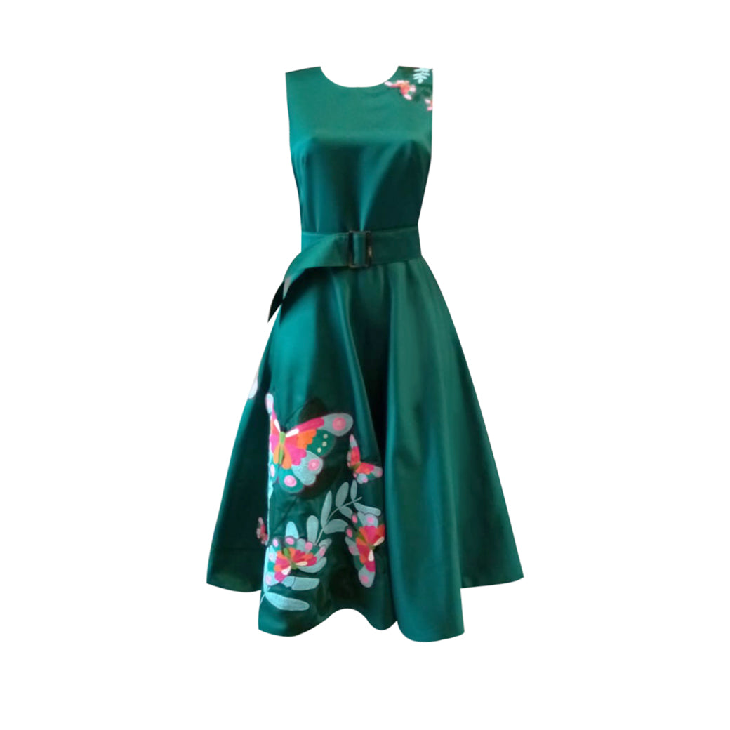 EMBROIDERED DRESS, PILLPI - Pre Order